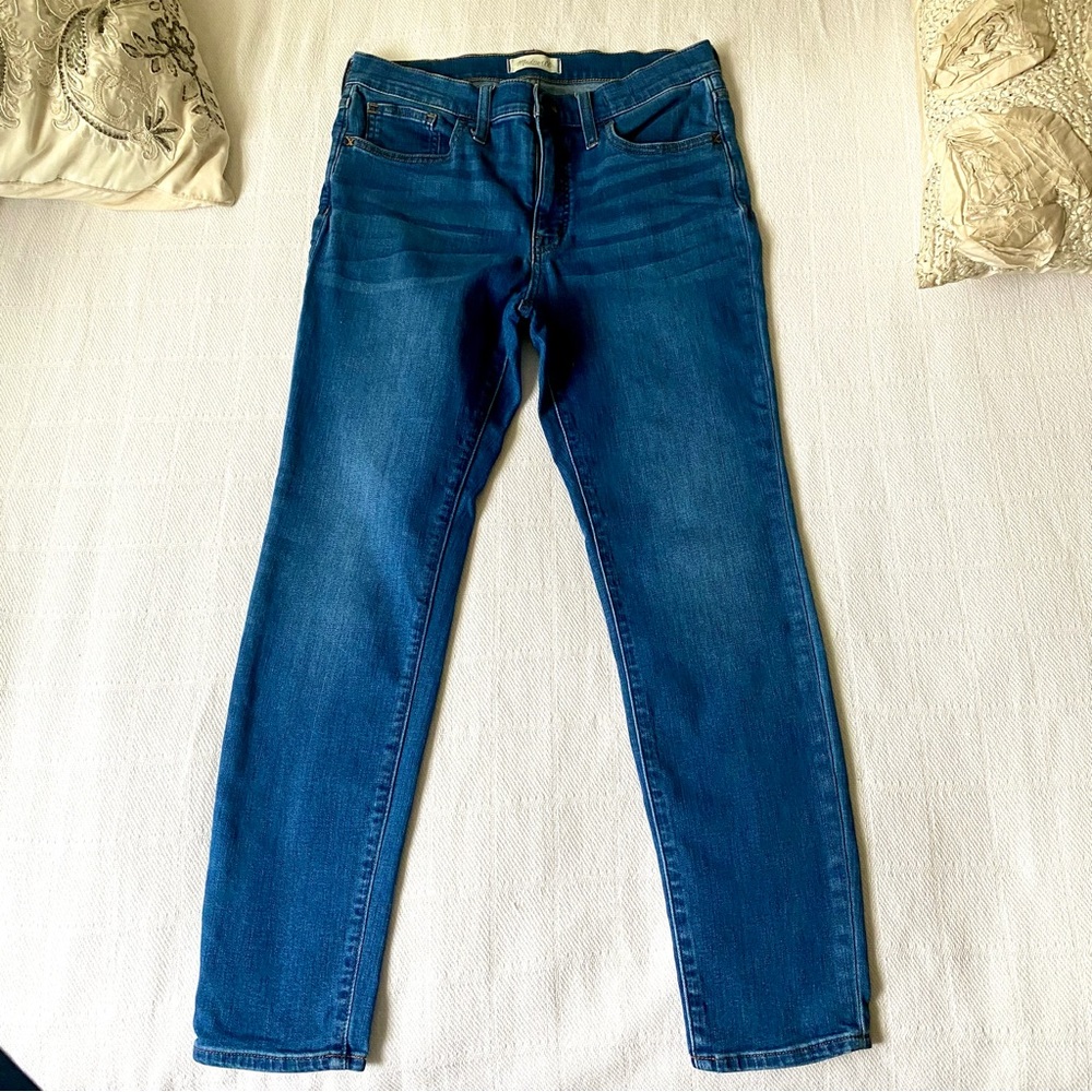 Madewell Jeans 9” Mid Rise Skinny Medium Wash Size 29